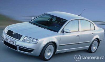 Škoda Superb při testovací jízdě