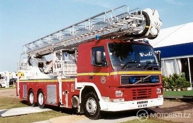 Volvo FM jako hasičské vozidlo