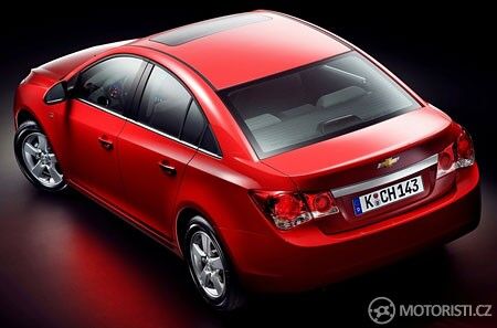 Chevrolet Cruze – zadní pohled