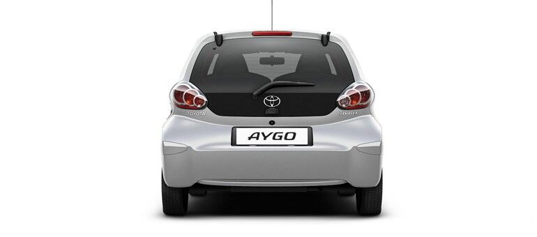 Toyota Aygo – zadní pohled