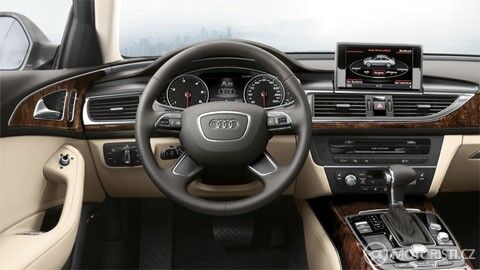 Audi A6 – interiér, zdroj: audi.cz