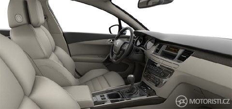 Peugeot 508 – interiér, zdroj: peugeot.cz