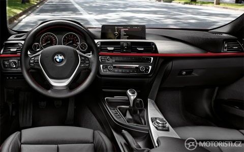 BMW třetí řady – palubní deska, zdroj: bmw.cz
