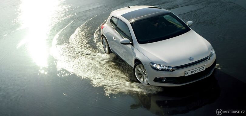 VW Scirocco, to je sportovní požitek z jízdy. Foto: www.volkswagen.cz