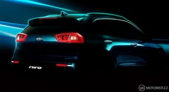 Kia Niro má vysoce posazené koncové svítilny