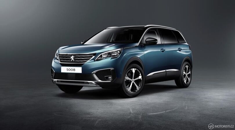 Nový Peugeot 5008 působí sebevědomě. Foto: www.peugeot.cz