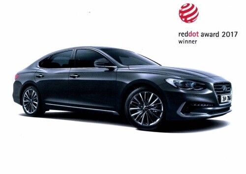 Hyundai Azera – vítěz Red Dot Award 2017 kategorie Design