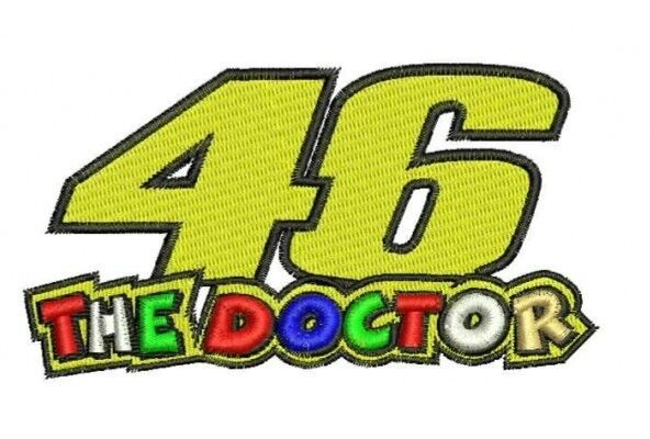 Fanoučky MotoGP zřejmě potěší nášivka s číslem 46, musí ale jít o fanouška Valentina Rossiho. Foto: www.moteam.sk/moto-doplnky