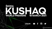 Škoda Kushaq: Živé vysílání světové premiéry již 18. března